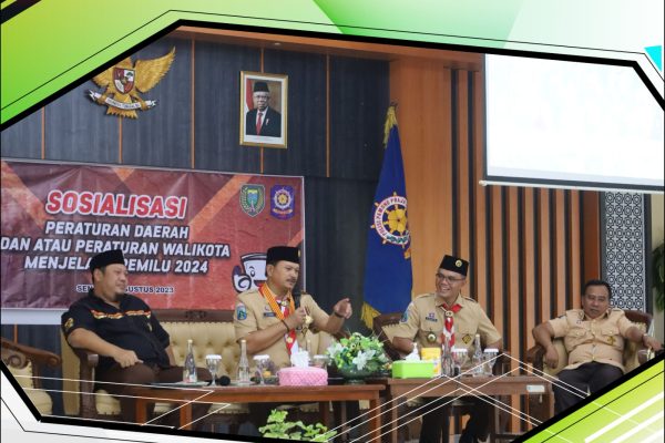 Sosialisasi Peraturan Daerah Mewarnai Upaya Menjaga Ketentraman Menuju Pemilu 2024 Yang Berkualitas