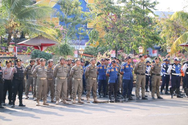 Gelar Apel Pasukan Pengamanan Untuk Delegasi Kenya dan Bangladesh