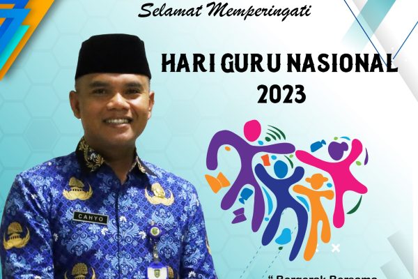 Selamat Memperingati Hari Guru Nasional 2023